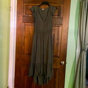 Lucky Brand Sage Green Dress size L